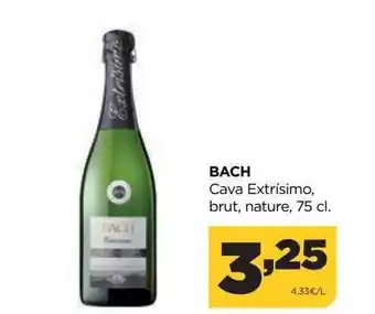 Alimerka Bach cava extrísimo brut nature oferta
