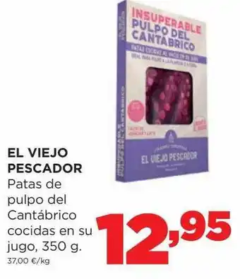 Alimerka El viejo pescador patas de pulpo del catábrico cocidas en su jugo oferta