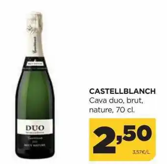 Alimerka Castellblanch cava duo, brut, nature oferta