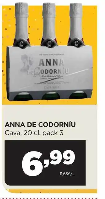 Alimerka Anna de codorníu cava oferta