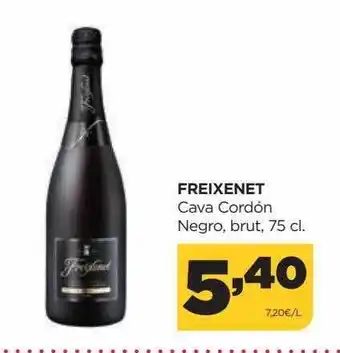 Alimerka Freixenet cava cordón negro brut oferta