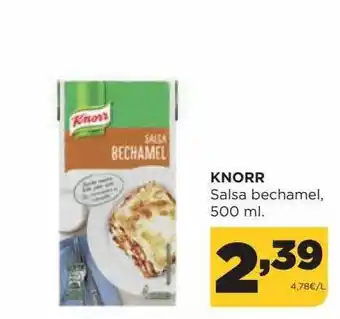 Alimerka Knorr salsa bechamel oferta