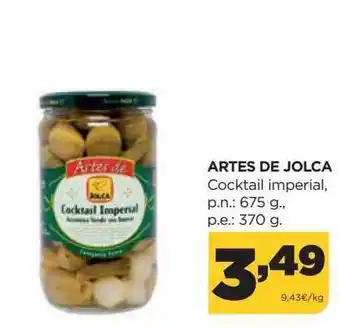 Alimerka Artes de jolca cocktail imperial oferta