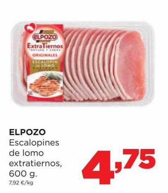 Alimerka Elpozo escalopines de lomo extratiernos oferta