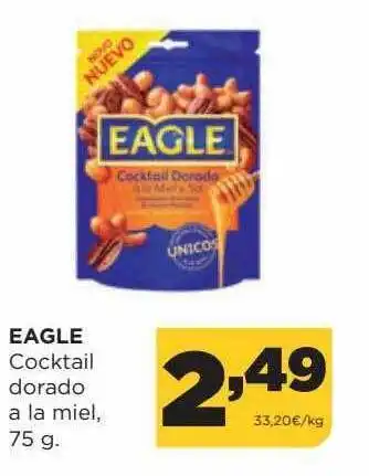 Alimerka Eagle cocktail dorado a la miel oferta