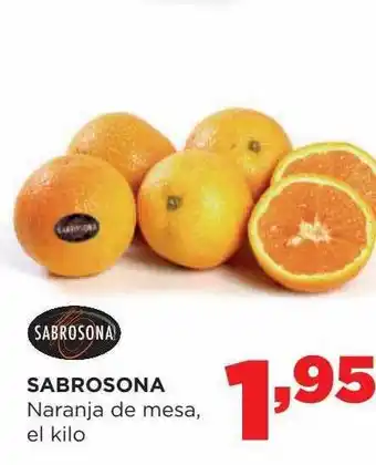 Alimerka Sabrosona naranja de mesa oferta