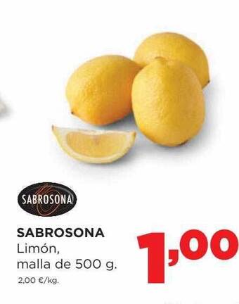 Alimerka Sabrosona limón oferta
