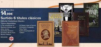 Costco Surtido 6 títulos clásicos oferta