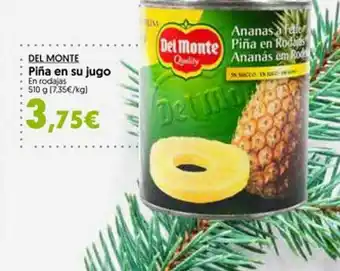 Hiper Usera Del monte piña en su jugo oferta