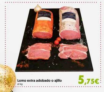 Hiper Usera Lomo extra adobado o ajillo oferta
