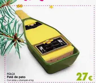 Hiper Usera Polca paté de pato oferta