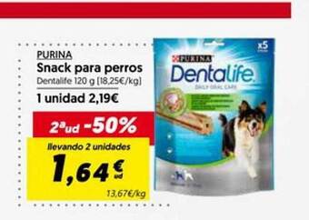 Hiper Usera Purina snack para perros oferta