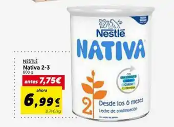 Hiper Usera Nestlé nativa 2-3 oferta