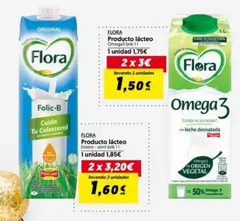 Hiper Usera Flora producto lácteo oferta