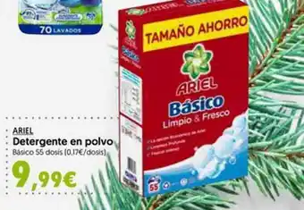 Hiper Usera Ariel detergente en polvo oferta