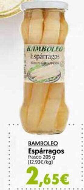 Hiper Usera Bamboleo espárragos oferta