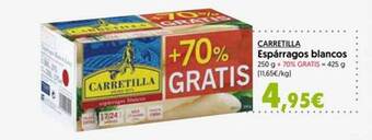 Hiper Usera Carretilla espárragos blancos oferta
