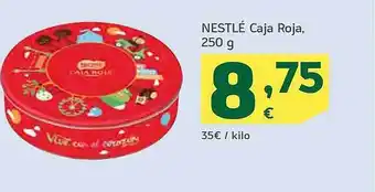 HiperDino Nestlé caja roja oferta