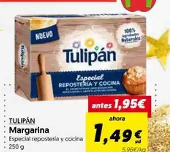Hiper Usera Tulipán margarina especial repostería y cocina oferta