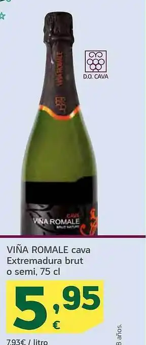 HiperDino Viña romale cava extremadura brut o semi oferta