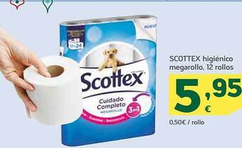 HiperDino Scottex higiénico megarollo oferta
