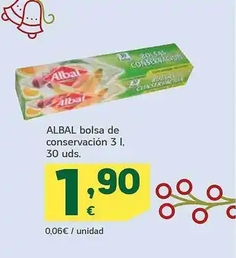 HiperDino Albal bolsa de conservación 3l oferta