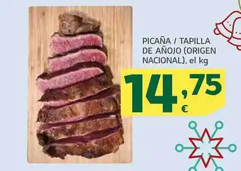 HiperDino Picaña tapilla de añojo (origen nacional) oferta