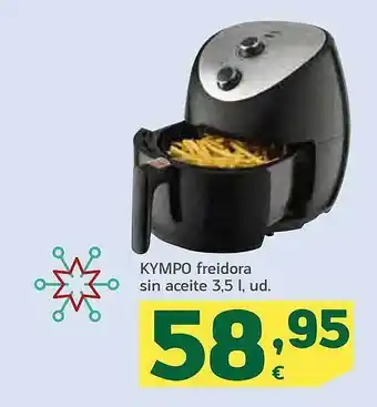 HiperDino Kympo freidora sin aceite oferta