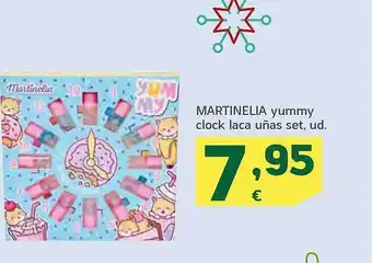 HiperDino Martinelia yummy clock laca uñas set oferta