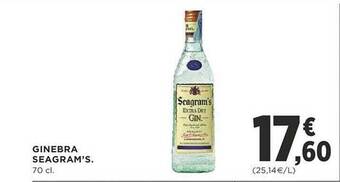 Supercor Ginebra seagram's oferta