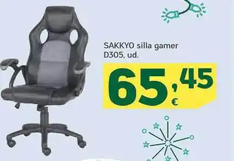 HiperDino Sakkyo silla gamer d305 oferta