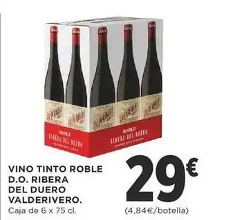 Supercor Vino tinto roble d.o. ribera del duero valderivero oferta