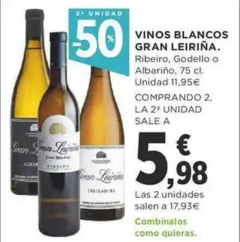 Supercor Vinos blancos gran leiriña oferta