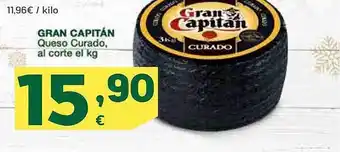 HiperDino Gran capitán queso curado oferta