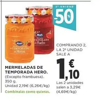 Supercor Mermeladas de temporada hero oferta