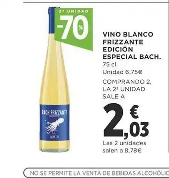 Supercor Vino blanco frizzante edición especial bach oferta