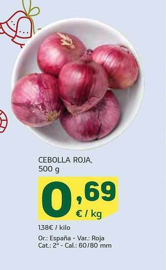 HiperDino Cebolla roja oferta