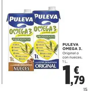 Supercor Puleva omega 3. original o con nueces oferta