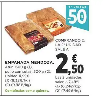 Supercor 2a unidad -50% empanada mendoza oferta