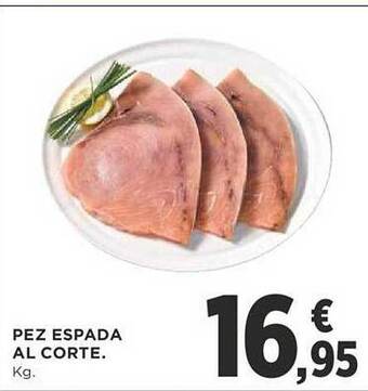 Supercor Pez espada al corte oferta