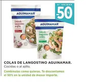 Supercor 2a unidad -50% colas de langostino aguinamar oferta