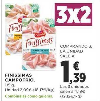 Supercor Exprés Finíssimas campofrío oferta