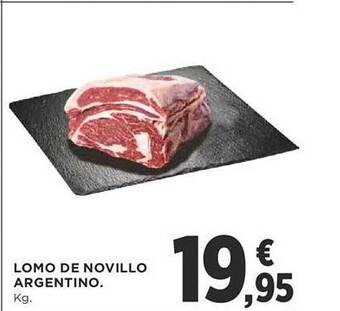 Supercor Lomo de novillo argentino oferta