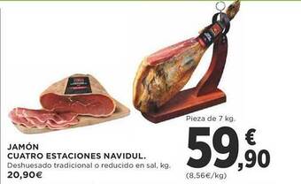 Supercor Jamón cuatro estaciones navidul oferta