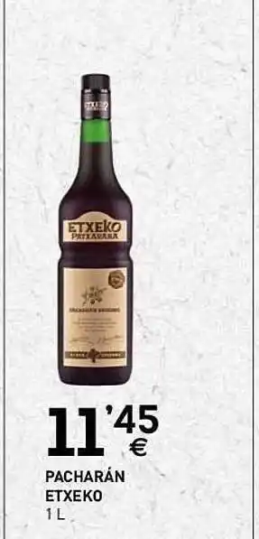 BM Supermercados Pacharán etxeko oferta