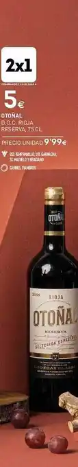 BM Supermercados Otoñal d.o.c. rioja reserva oferta