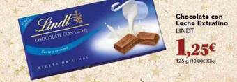 Gadis Chocolate con leche extrafino lindt oferta