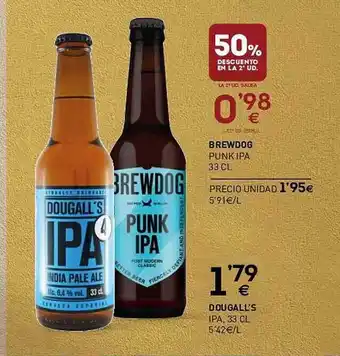 Brewdog punk ipa dougall's ipa