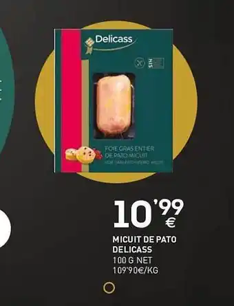 BM Supermercados Micuit de pato delicass oferta