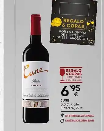 BM Supermercados Cune d.o.c. rioja crianza oferta
